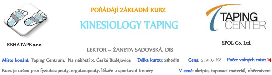 Rehatape ČB - Rehabilitace, masáže, taping, ortopedie